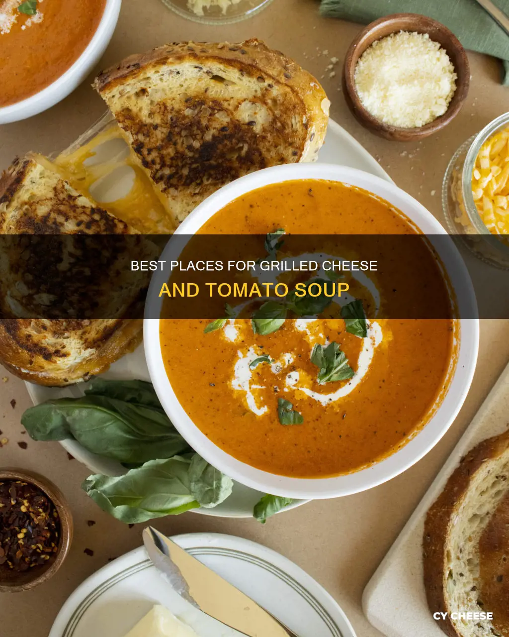 where to get grilled cheese and tomato soup