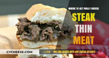 Philly Cheese Steak: Where to Get Thin Meat?