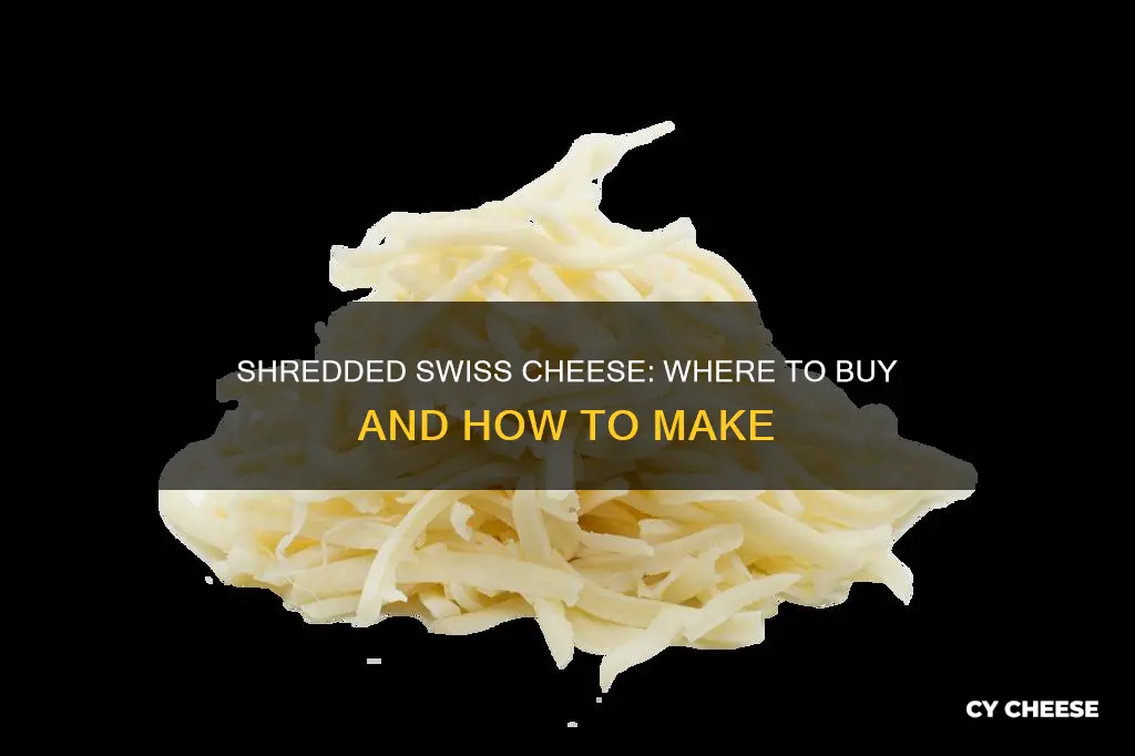 where to get shredded swiss cheese