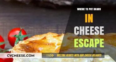 Best Places to Put the Board in Cheese Escape