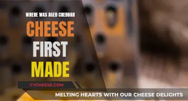 The Origin of Aged Cheddar Cheese