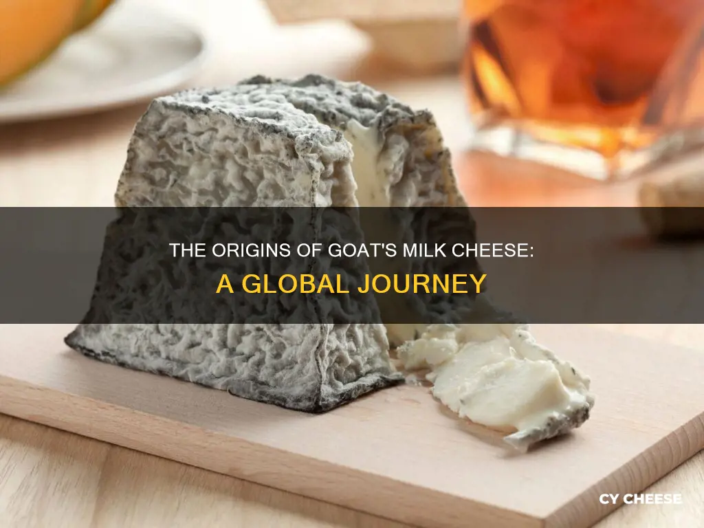 where was goat cheese invented