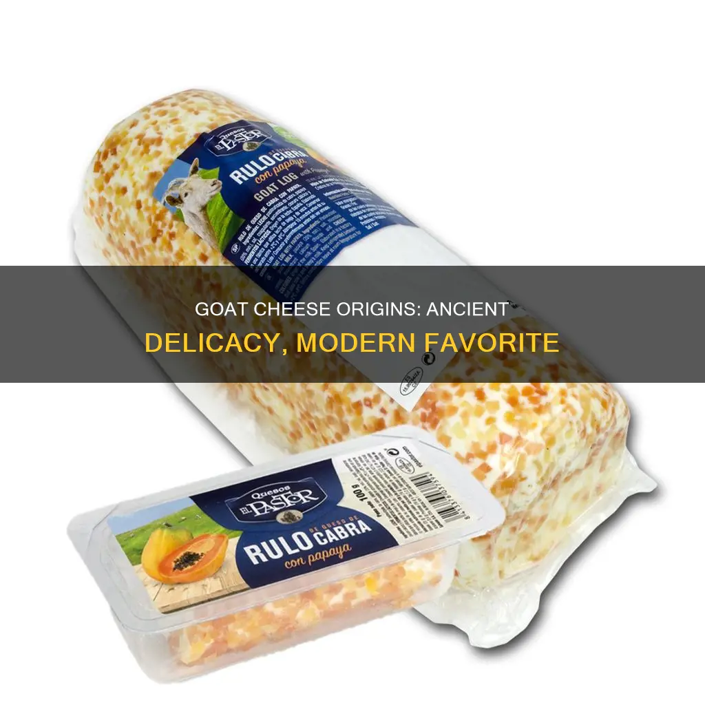 where was goat cheese invented