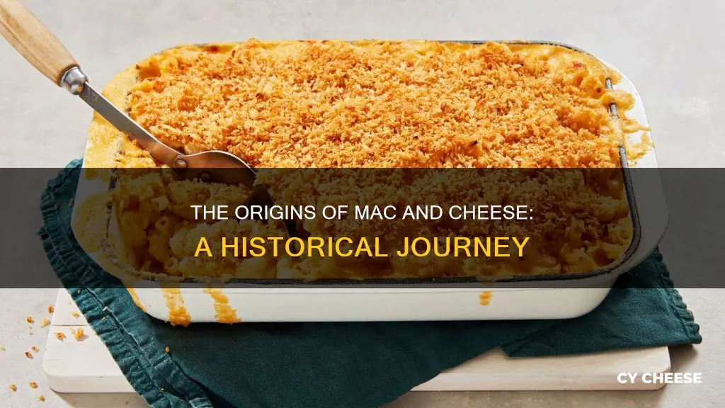 where was macaroni and cheese first made