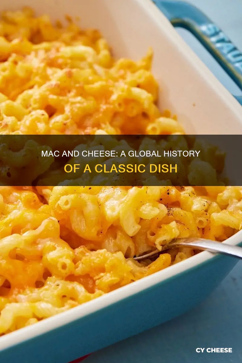 where was macaroni and cheese first made