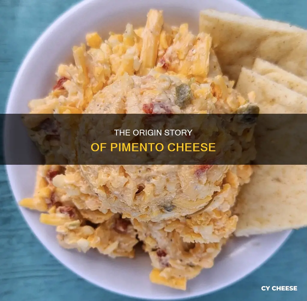 where was pimento cheese first made