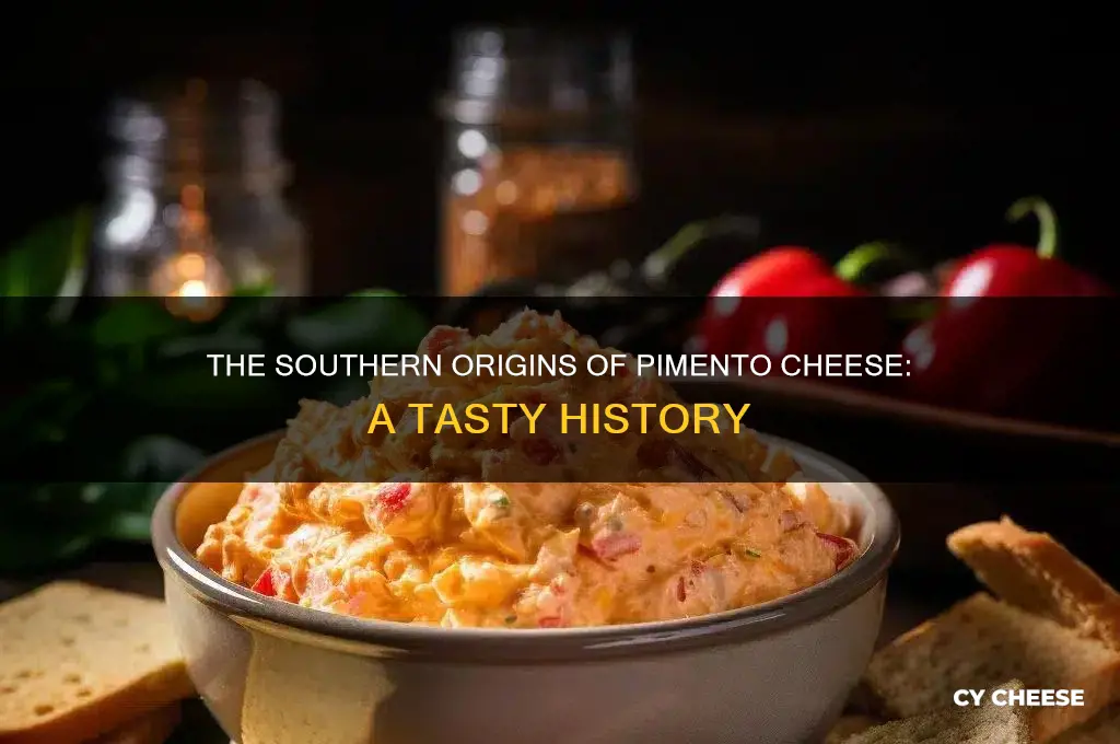 where was pimento cheese invented
