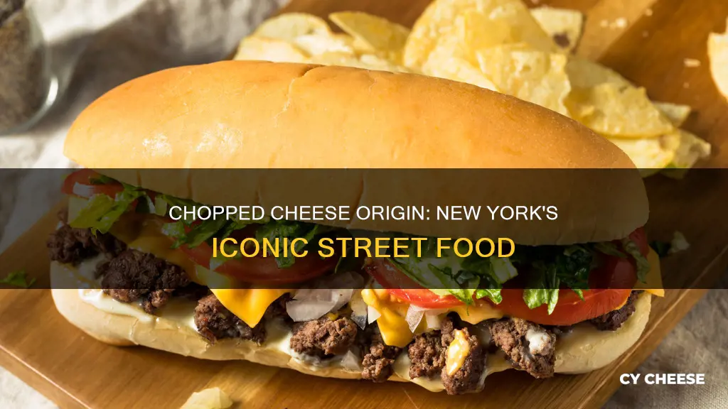 where was the first chopped cheese made