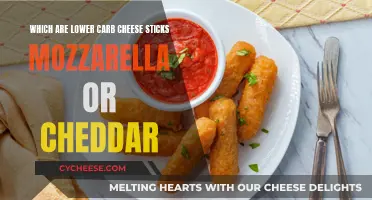 Mozzarella or Cheddar? Unveiling the Lower Carb Cheese Stick Truth