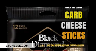 Cheese Sticks: Lower Carb, Higher Taste