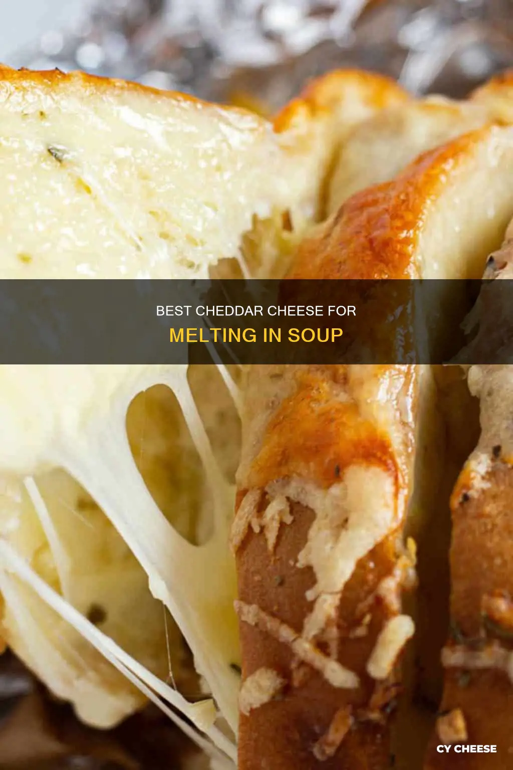 which brand of chedder cheese melts best in soup