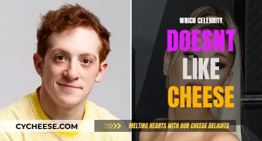 Celebrities Who Are Not Fans of Cheese