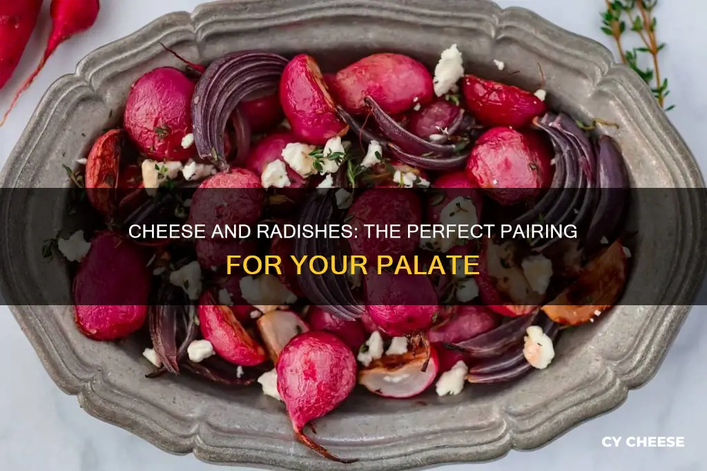 which cheese goes best with radishes