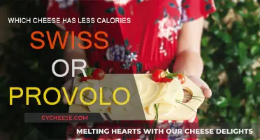 Cheese Calories: Swiss vs Provolone