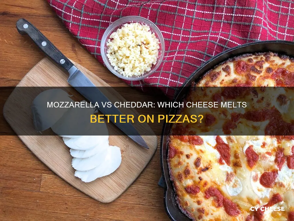 which cheese is best for pizza mozzarella or cheddar