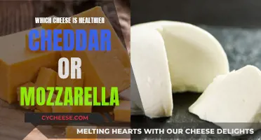 Cheddar vs. Mozzarella: Unveiling the Healthier Cheese Choice