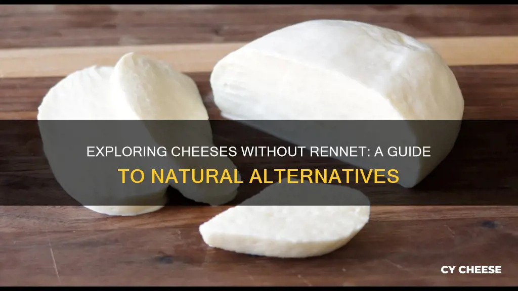 which cheese is made withot rennet