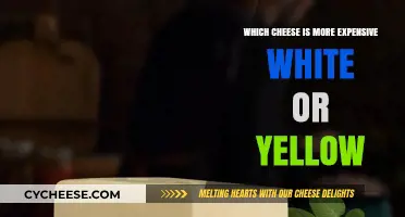 White vs. Yellow Cheese: Unveiling the Pricier Gourmet Choice