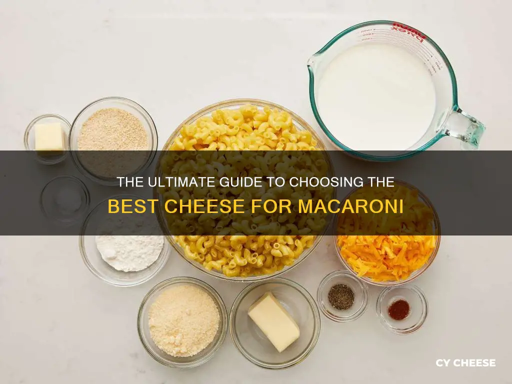 which cheese made for macaroni