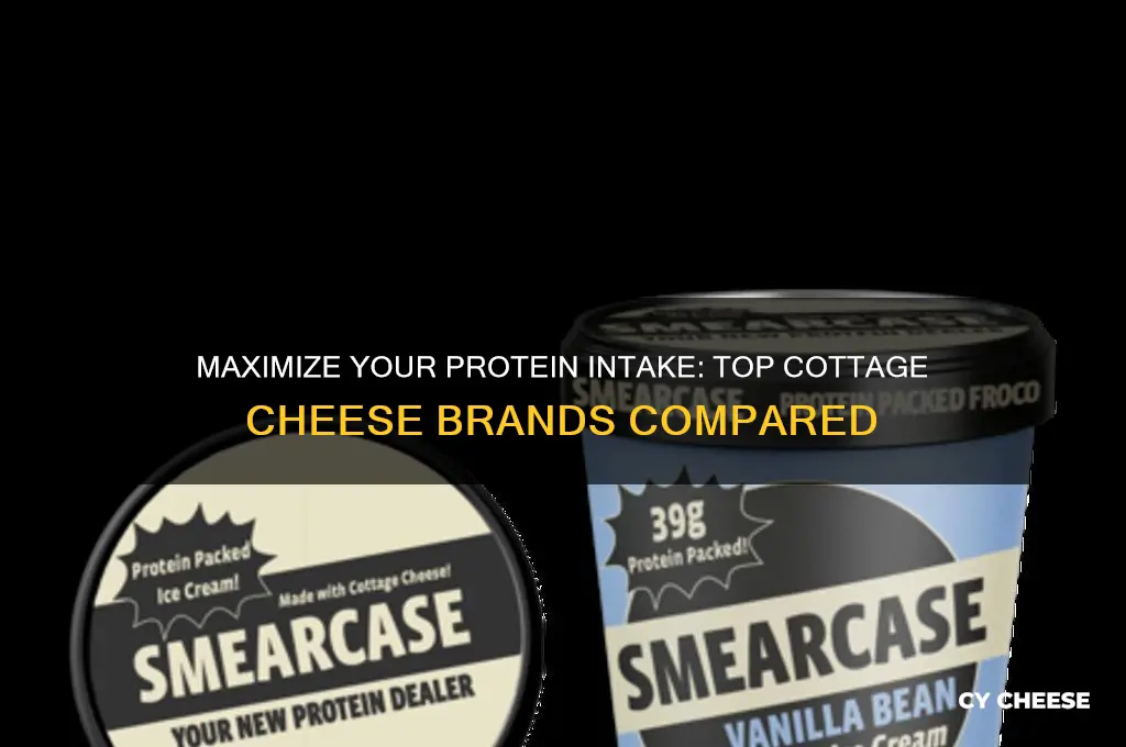 which cottage cheese has the most protein