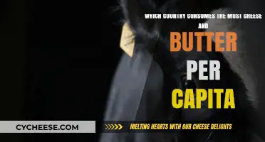 Global Dairy Dominance: Top Cheese and Butter Consuming Nations Revealed