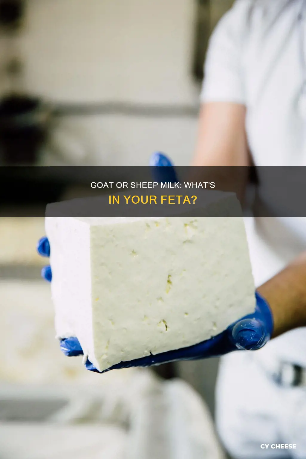 which feta cheese made of goat or sheep milk