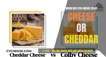 Colby vs. Cheddar: Unveiling the Greasy Truth