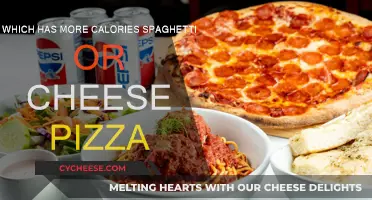Spaghetti vs. Cheese Pizza: Which Dish Has More Calories?