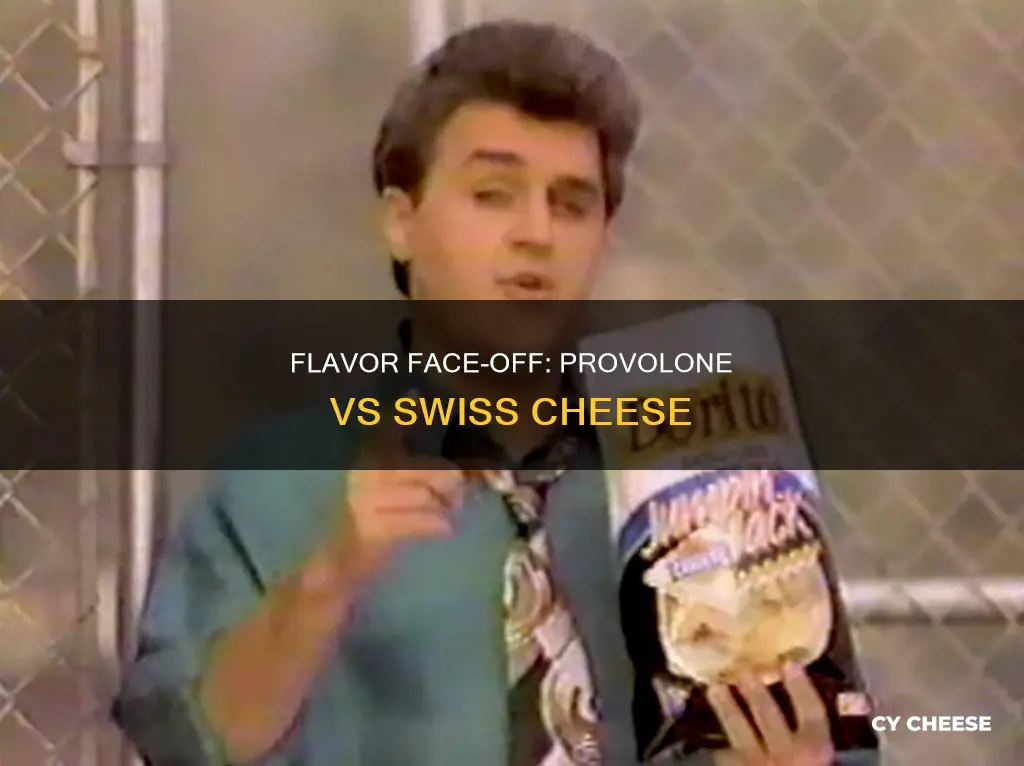 which has more flavor provalone or swiss cheese