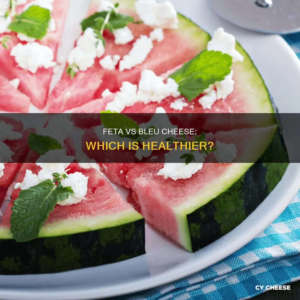 which is better for you feta or bleu cheese