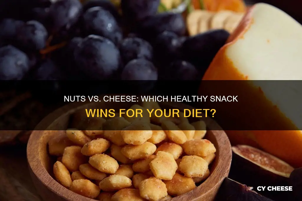 which is better for you nuts or cheese