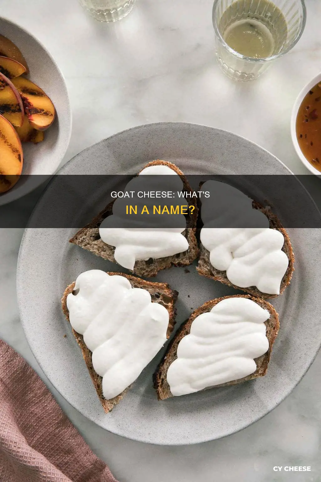 which is correct goat cheese or goat cheese