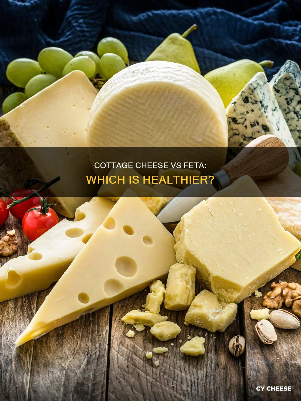 which is healthier cottege cheese or feta cheese