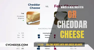 Feta vs. Cheddar: Unveiling the Healthier Cheese Choice