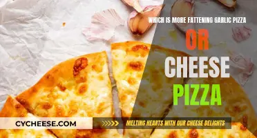 Garlic Pizza vs. Cheese Pizza: Unveiling the Fatter Choice