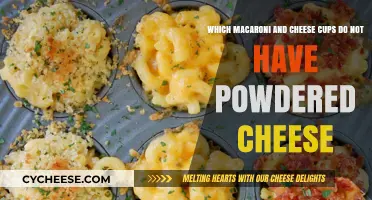 Mac and Cheese Cups: No Powdered Cheese, Please!