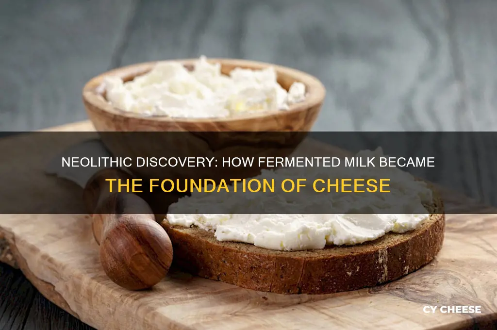 which neolithic discovery became the building block of cheese