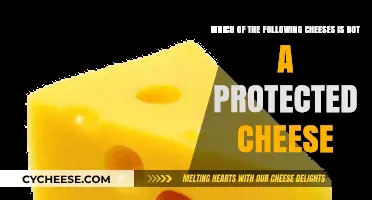 Unprotected Cheese: Which Popular Variety Lacks Official Designation?