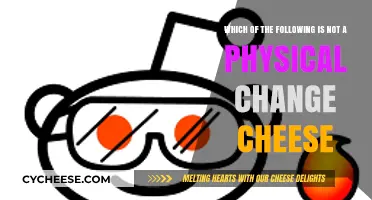 Cheese Transformations: Identifying Non-Physical Changes in Dairy Evolution