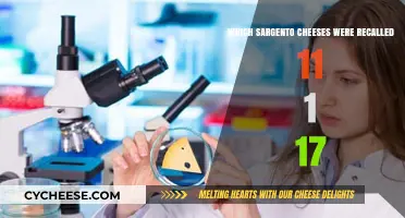 Sargento Cheese Recall on November 1, 2017: Full List