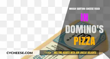 Domino's Pizza's Sartori Cheese: A Delicious Combination