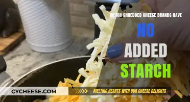 Top Shredded Cheese Brands Without Added Starch: A Healthy Choice