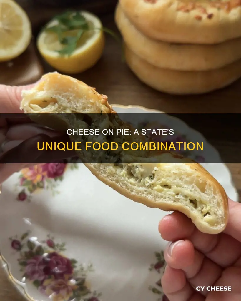 which state puts cheese on pie