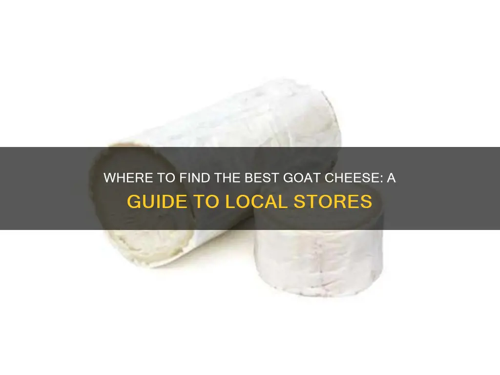 which stores have goat cheese