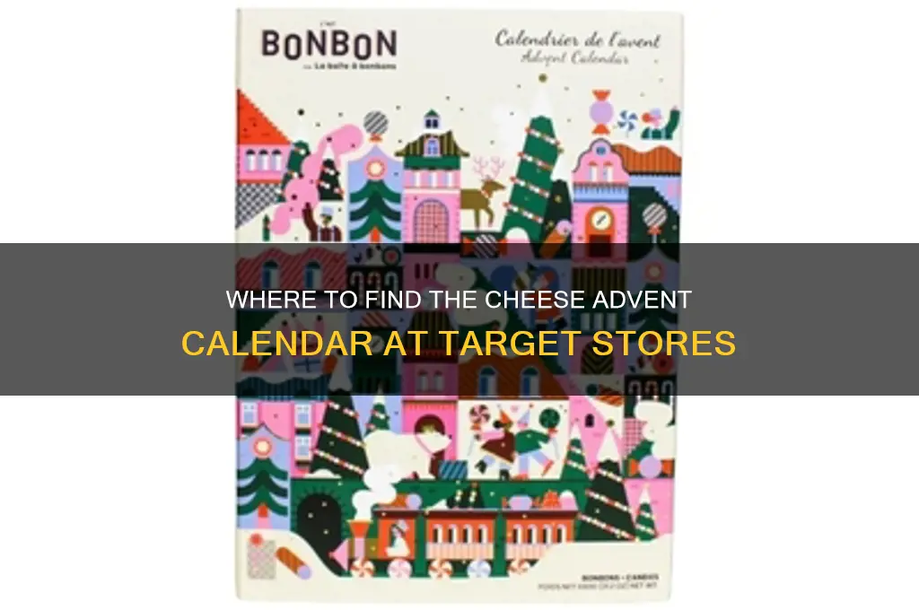 which target stores have the cheese advent calendar
