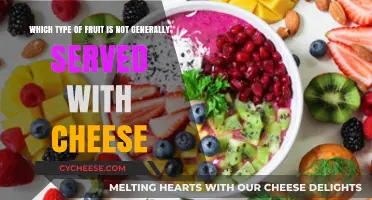 Cheese and Fruit: A Bad Pairing?