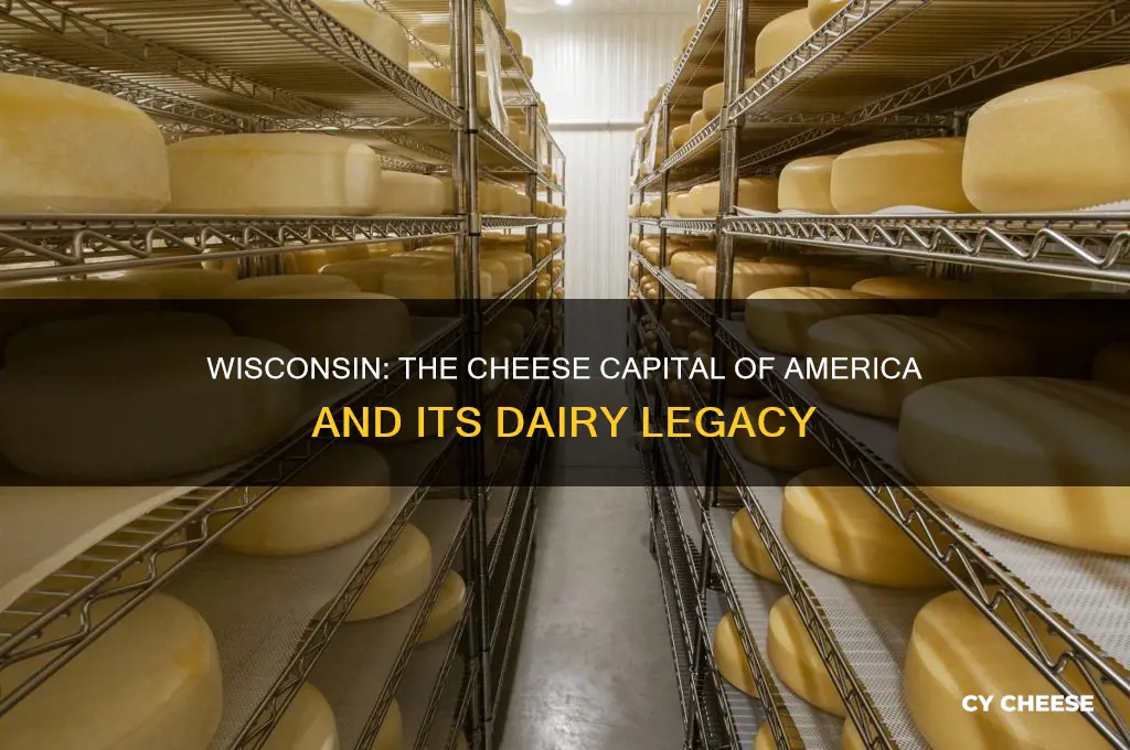 which us state is known for producing cheese