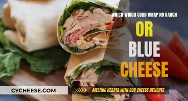 Cobb Wrap: No Ranch, No Cheese, All Taste!