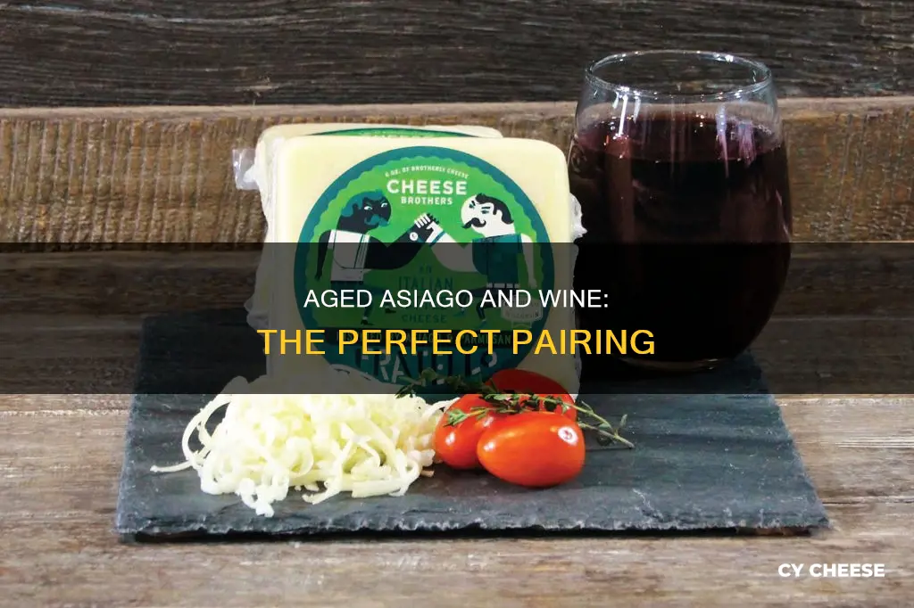 which wines pair best with asiago cheese