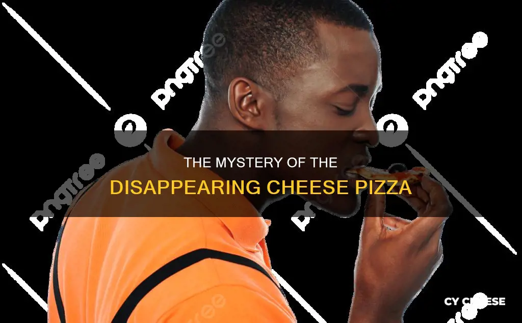 who ate all the cheese pizza